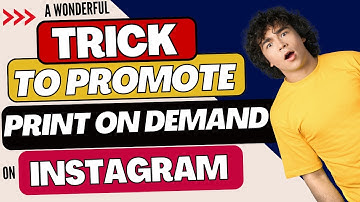 Promote Print on Demand on Instagram: An Amazing Trick Would Blow Your Mind