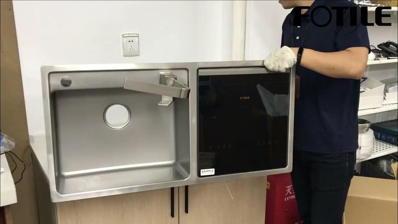 FOTILE InSink Dishwasher Series Installation Instructions YouTube