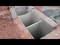 Design of Septic tank for wc with details