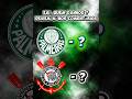 🔥 DÉRBY PAULISTA PEGANDO FOGO! 🔥 Palmeiras💚 Corinthians🖤 Comenta aí quem leva essa batalha #futebol