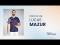 Team tgs france  portrait de lucas mazur para badminton