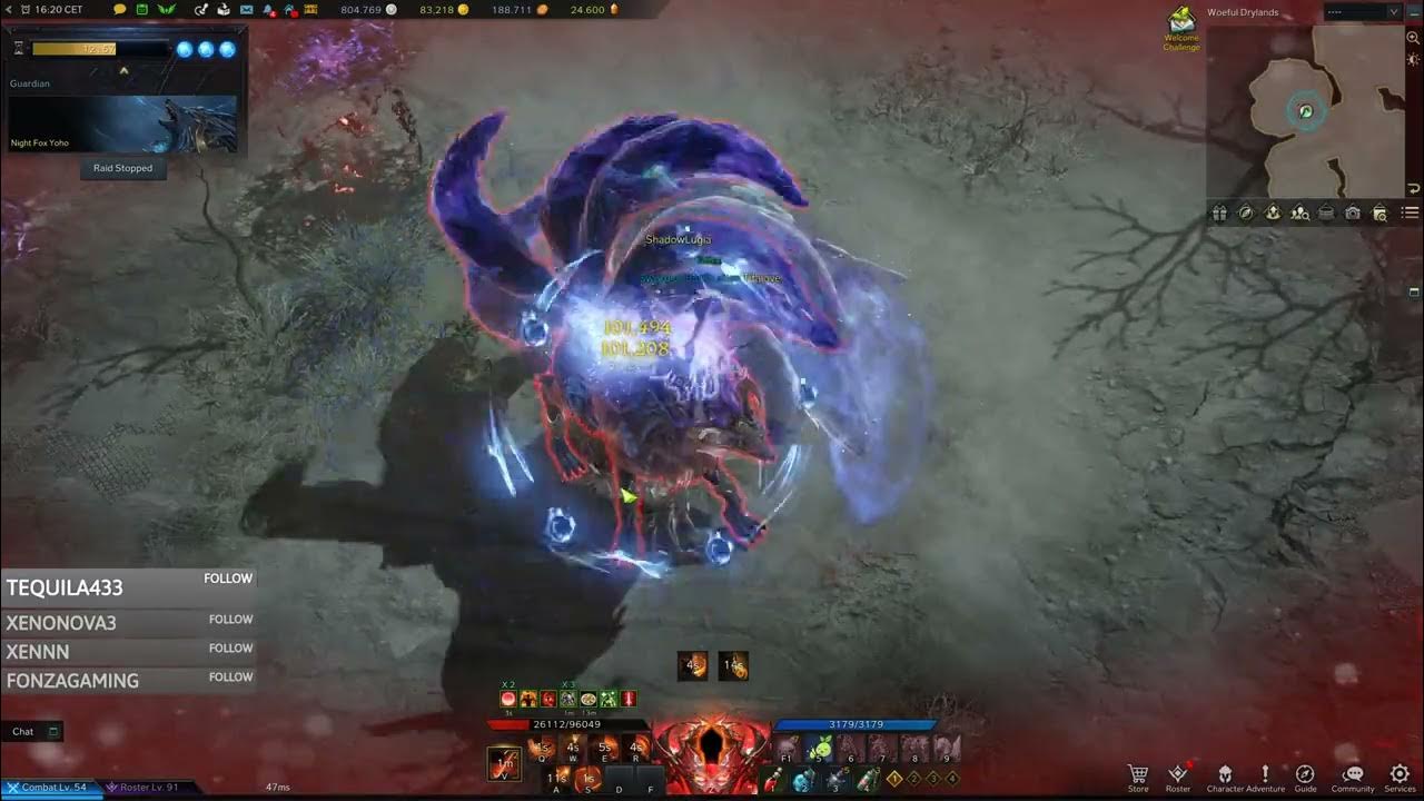 Lost ark Night fox Yoho shadowhunter solo 1375 YouTube