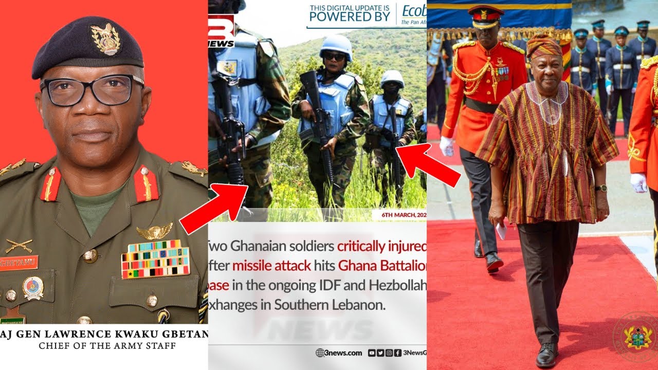 “God save us”🙏Survivor reveals chilling att@ck details after Ghanaian soldiers ambushed in Lebanon😱
