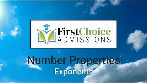 700 + Breaking Down Advanced GMAT Number Property Problems:  Exponents