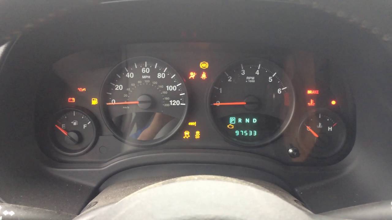 2012 Jeep Patriot oil change light reset. - YouTube