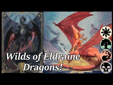 So☀️Many🌳Dragons🔥To💀Play - MTG Arena WOE Standard - WOE Dragons 001