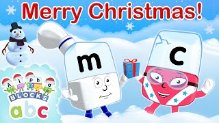 @officialalphablocks  - Merry Christmas from the Alphablocks! 🎅🎄🎁  | Christmas Time | Learn to Spell