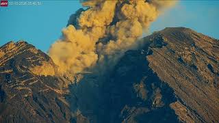 Large Morning Eruption At Semeru Volcano Powerful Blast On March 13, 2026