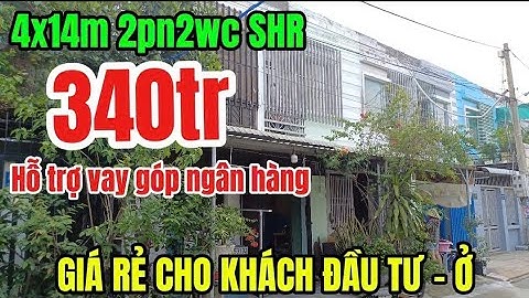 Bán nhà Hóc Môn 340 triệu 4x14m sổ hồng riêng hoàn công I Nhà đất Hóc Môn dưới 1 tỷ mới nhất