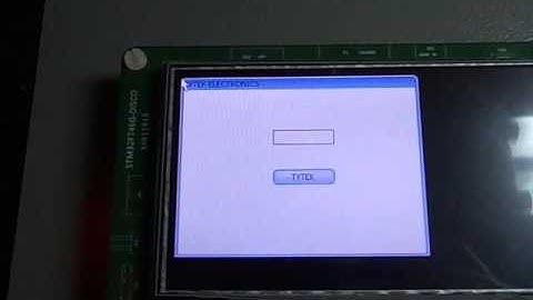 Simple GUI on STM32F746G-DISCO with Stemwin Library