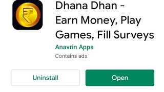 Dhanadhan - New Earning app 2020||Paytm earning app||Paypal earning app|| screenshot 2