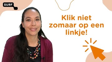 Klik niet zomaar op een link in een email!