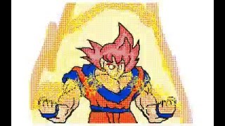 Goku Transforms Flipnote 3D