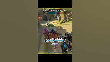 perfect vendetta counter #overwatch2 #gaming #overwatchclips #overwatch #ow2