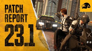 PUBG | Patch Report #23.1 - A Speedier map rotation system, A New Ranked season and More