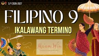2nd Term Filipino 9 Learning Competencies SY 2026-2027 - advanced study guide #deped