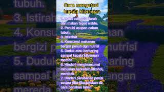Cara mengatasi kepala kliyengan #shorts