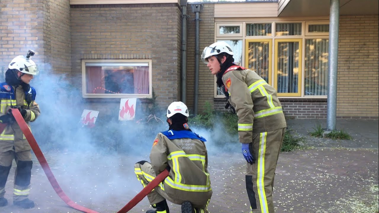 jeugdbrandweer oefening #1
