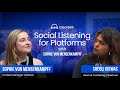 Social listening and the impact on agentic ai