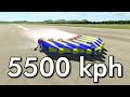5500 kmh  current land speed record in ksp2