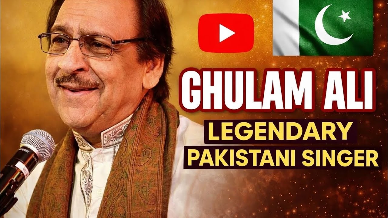 GHULAM ALI SINGER THE LEGEND OF PAKISTAN 