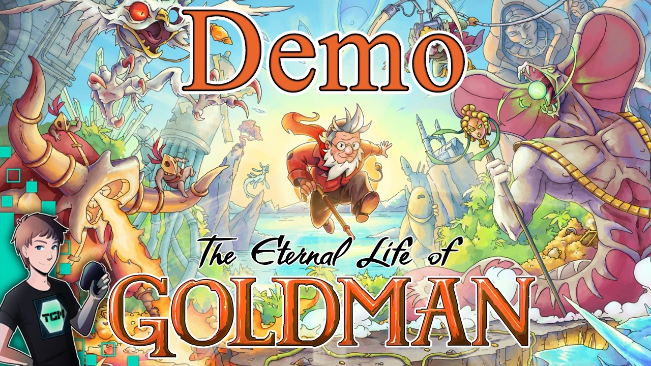 The Eternal Life Of Goldman Demo Gameplay - The Most Beautiful Game I've Ever Played
