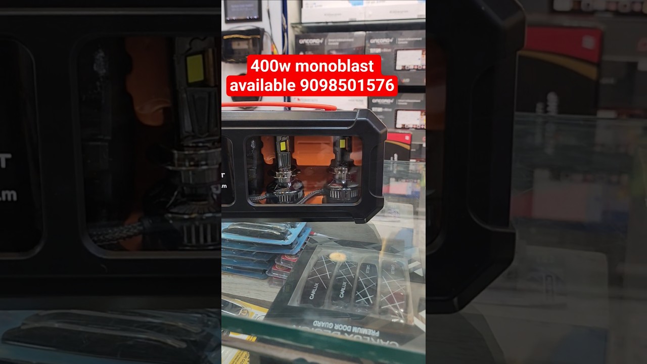400w 40000LM monoblast available 9098501576 #sunshineautobhopa #automobile #carledlight #monoblast