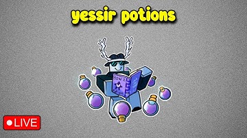 🔴 LIVE - USING HUNDREDS OF YOUR POTIONS IN SOL