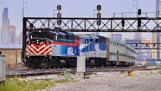 Chicagoland Railfanning 5 - Rush Hour Metra Trains in Chicago!