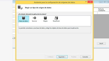 Crear base de datos Microsoft Access y anexar a Visual Studio (todas las versiones)