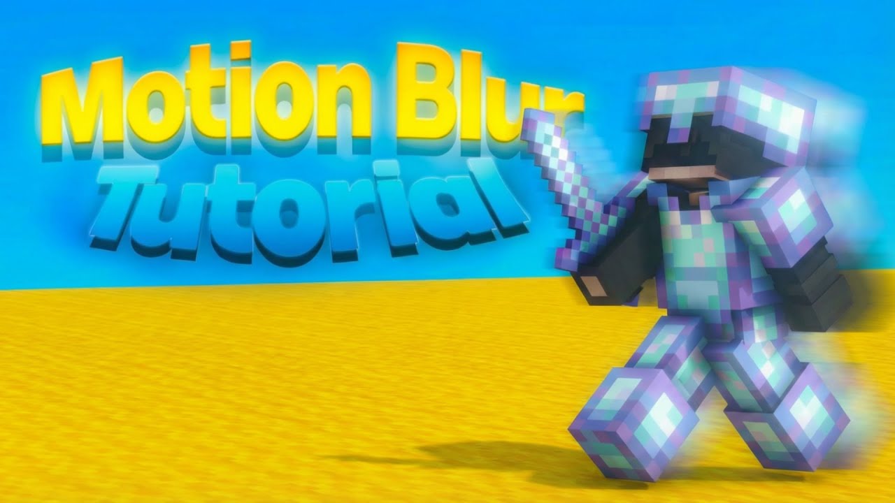 Minecraft Motion Blur Without FPS Drop | Low End PC Settings