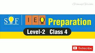 IEO Level 2 for Class 4