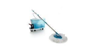 Deluxe Hurricane Spin Mop with Dolly and Soft Grip Handle screenshot 3