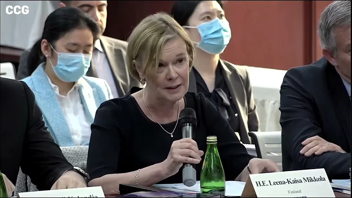 Finnish Ambassador to China Leena-Kaisa Mikkola on...