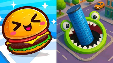 Juice Run vs Hole.io - MAX LEVEL Gameplay Walkthrough (Android IOS) NEW UPDATE Ep 1