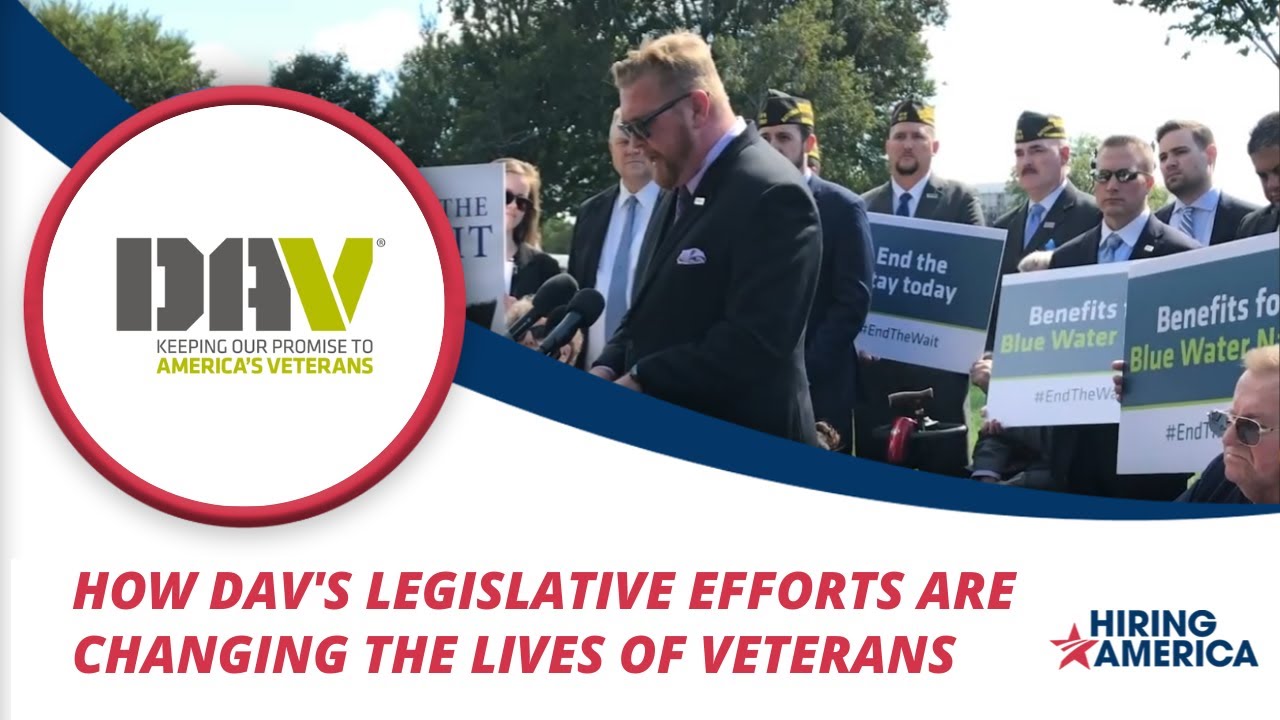 How DAV's Legislative Efforts are Changing the Lives of Veterans - YouTube