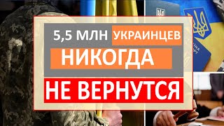 Миллионы украинцев НИКОГДА НЕ ВЕРНУТСЯ в Украину. Что происходит? Чиновникам нужно задуматься