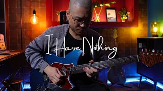 Video thumbnail of "Whitney Houston -「I Have Nothing 」Guitar Cover"