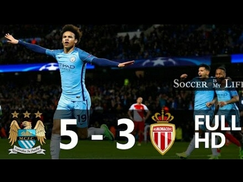 Download Manchester City vs Monaco 5-3 - All Goals & Extended Highlights - UCL 21/02/2017 HD