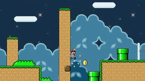 Super Mario Bros.X 1.4.5 Custom Level - Grassland 1 Created By Freshirune