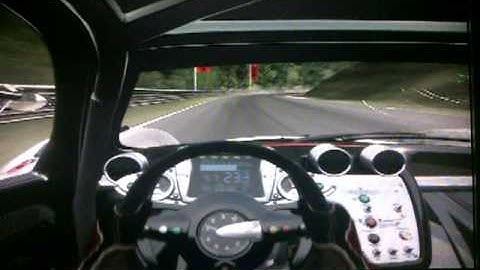 Need for Speed SHIFT Pagani Zonda R 6:15,670min@Nordschleife PC