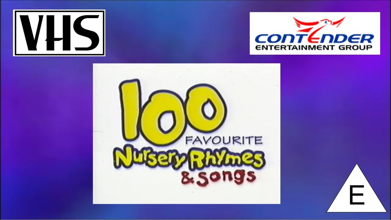 Opening to 100 Favourite Nursery Rhymes & Songs UK VHS (2002) YouTube