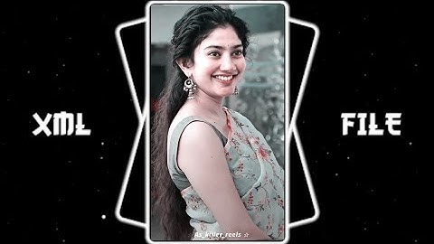 CHIKANI CHAMELI🔥 👀 || NEW XML FILE || NEW TREND XML FILE 🎟 || ALIGHT MOTION VIDEO EDITING 👀