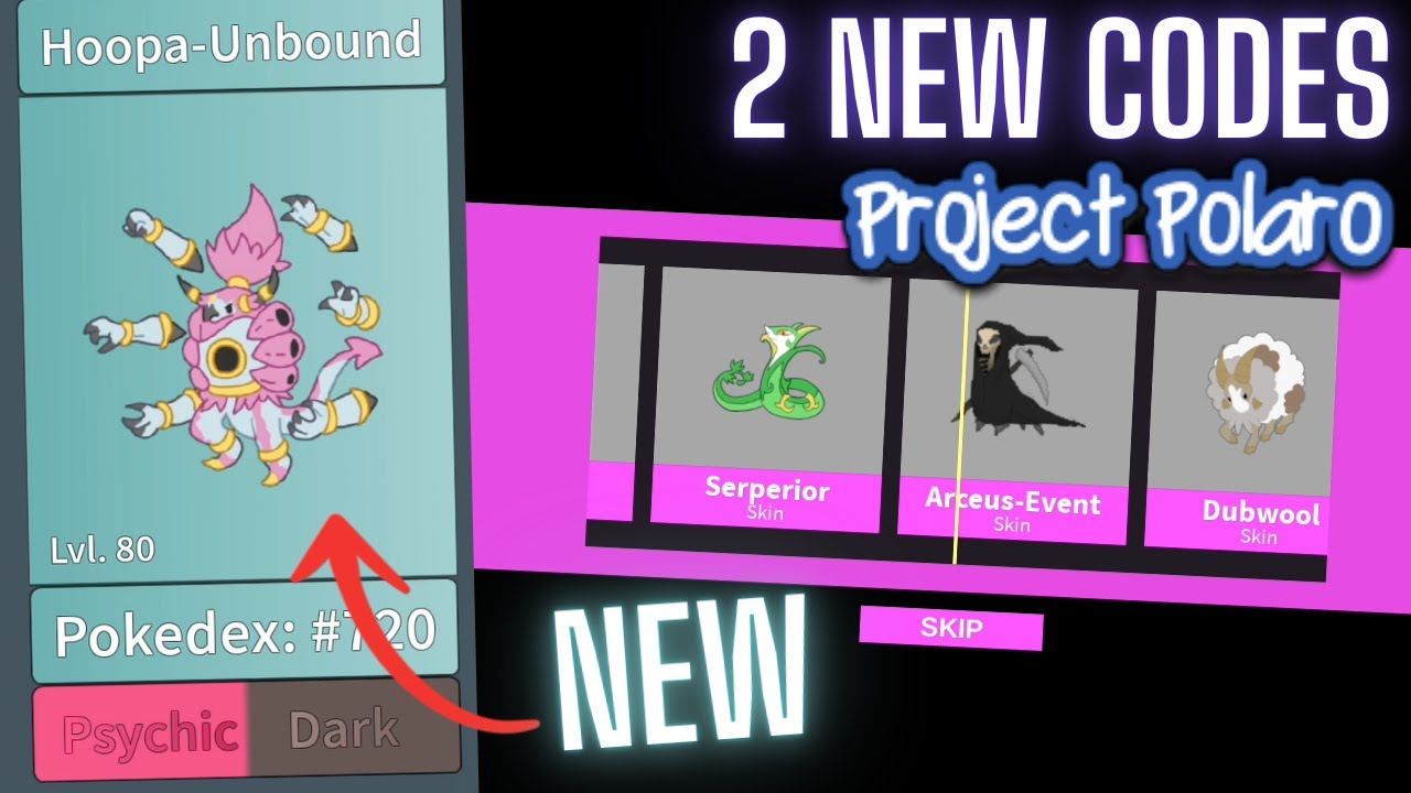 2 NEW CODES! PROJECT POLARO - YouTube
