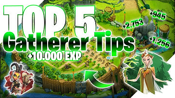 Call of Dragons | Top 5 Gathering Tips for Beginners/Advanced | Fast Exp | Level Up Fast!