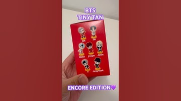 ENCORE EDITION 💜 BTS TINY TAN HAPPY MEAL MCDONALDS UNBOXING #shorts #bts #tinytan #mcdonalds #mcdo