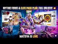 😱 FULL MYTHIC FORGE &amp; ELITE PASS PLUS UNLOCK! Infinite UC Spending in BGMI (Spectral Showcase)