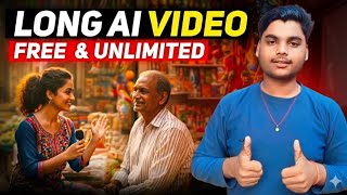How To Create Long AI Videos FREE | Ai Se Lambe Video Kaise Banaye | FREE Ai video generator ✅ 
