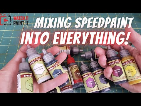 Experimenting with Speedpaint from Army Painter