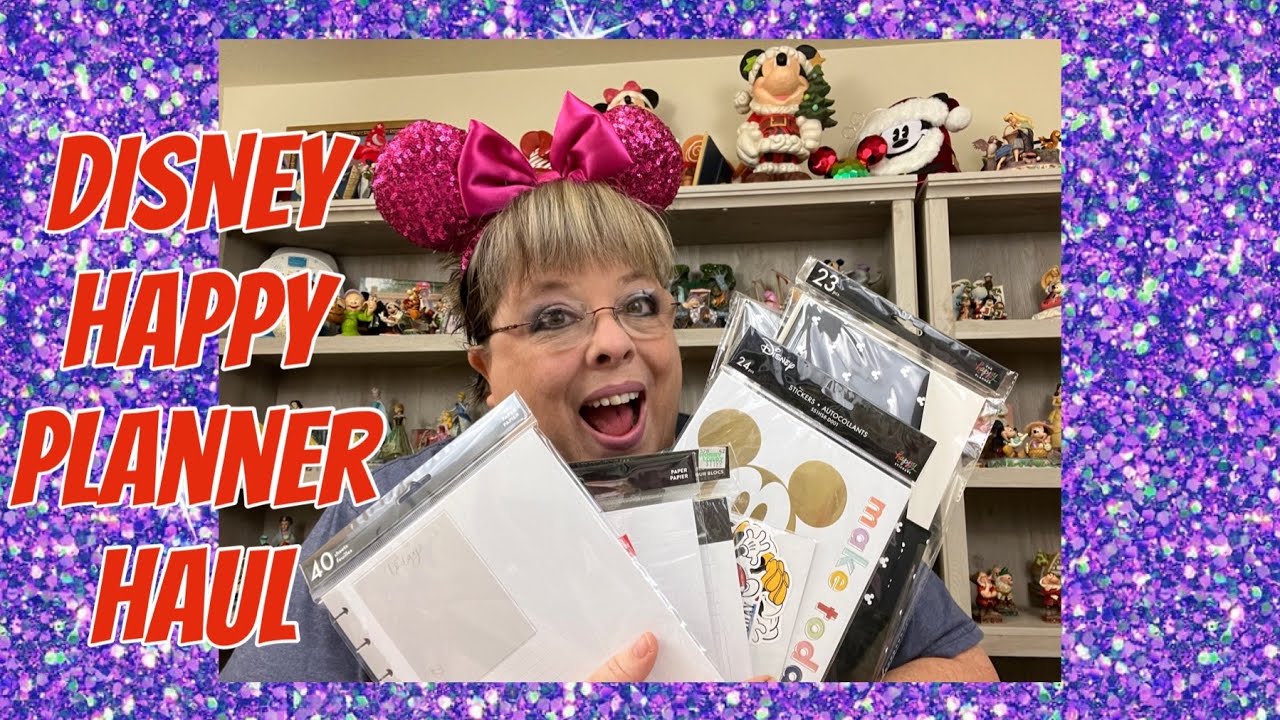 DISNEY HAPPY PLANNER DISNEY Sticker Haul For My Planner June 13, 2022